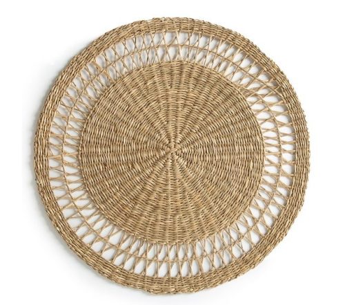 Nala sous plat rattan