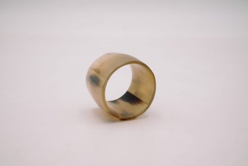 Ivory horn napkin ring