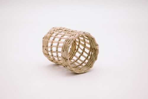 Artisan rattan colour napkin ring