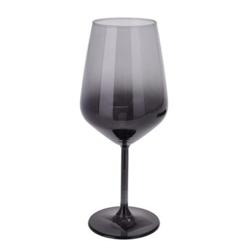 Eclipse wine glass, gradient black colour