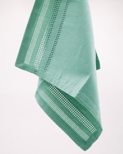 Heritage-m, 100%cotton, hemstitch, sage mint green colour dinner napkin