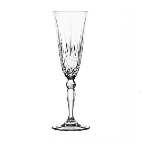 Melodia crystal flute champagne glass