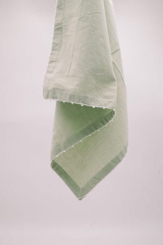 Moulin-p, 100% cotton, pistachio green colour dinner napkin