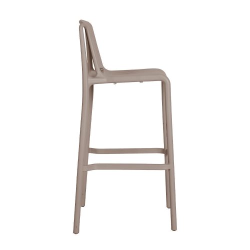 Polly pp bar stool, cappuccino colour-UV protection