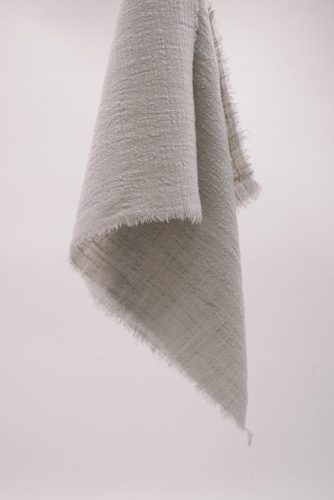 Sylvan-pg, 100% linen gauze, platinum grey colour dinner napkin