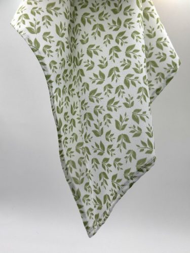 Botanic breeze, olive green colour dinner napkin