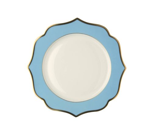 Ionica light Blue/Gold,bread plate