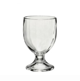 Mughetto vintage rustic wine glass
