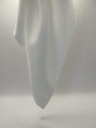 N.Gala-sw, Jacquardweaving two-ply cotton, snowwhite colour dinner napkin